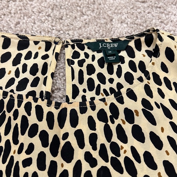 JCREW animal print blouse - Picture 4 of 4